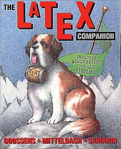 Cover of "The LaTeX Companion" by Goossens, Mittelbach, and Samarin.